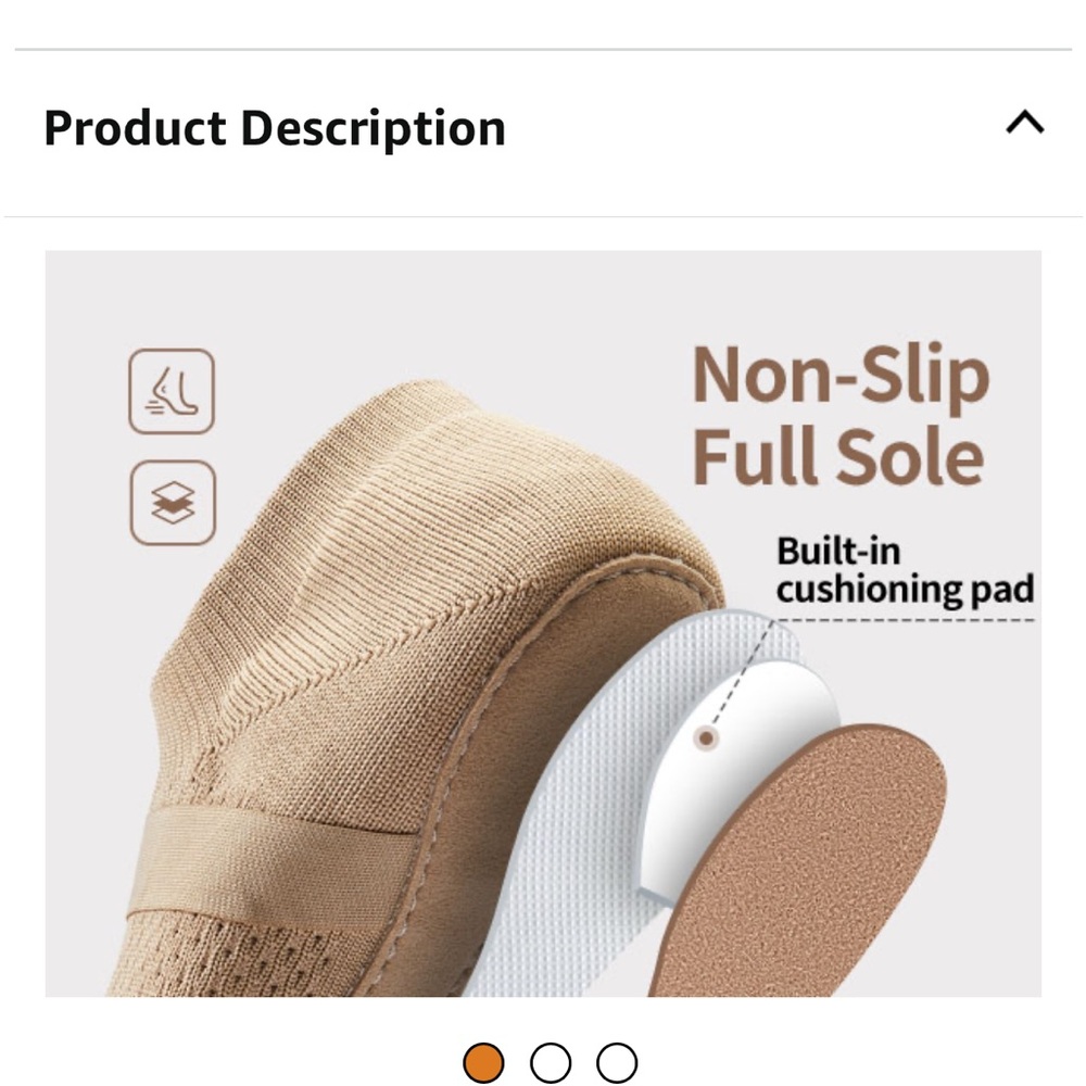 Slip On Jazz Shoes Lightweight Breathable for Men and Women 7 - Picture 7 of 9